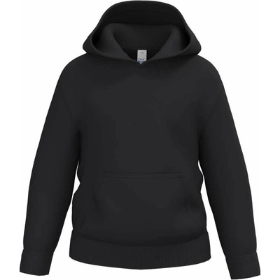 iDeal Basic dětská mikina s kapucí Ideal Black