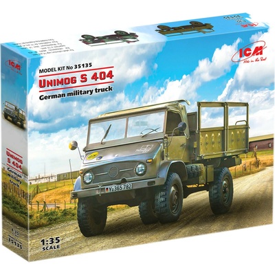 ICM Unimog S 404 German military truck 1:35