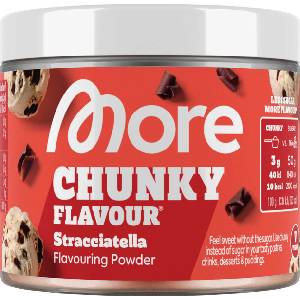 More Nutrition Chunky Flavour vegan - Stracciatella