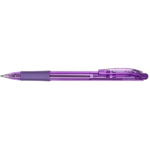 Pentel Химикалка, 0, 35 мм, с бутон, pentel "bk417", лилава bk417-v (bk417-v)