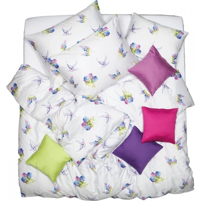 SCANquilt Obliečky satén Design spring 140x200 70x90