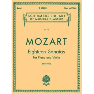Mozart Eighteen Sonatas for Piano and Violin (1986)