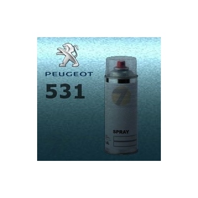 PEUGEOT 531 BLEU AZUR metalická barva Sprej 400ml