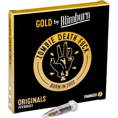 Blimburn Seeds Zombie Death Fuck semienka neobsahujú THC 3 ks