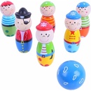 Ostatné spoločenské hry Bigjigs kuželky Piráti