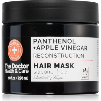 The Doctor Health & Care Panthenol + Apple Vinegar Reconstruction подхранваща маска за коса с пантенол 295ml