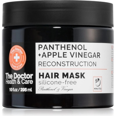 The Doctor Panthenol + Apple Vinegar Reconstruction подхранваща маска за коса с пантенол 295ml