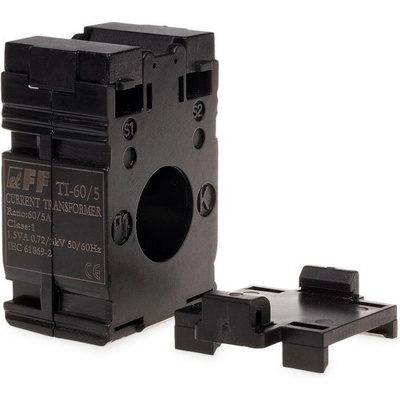 TI-60/5 - Prúdový transformátor, 60/5A, 1-fázový, 2,5VA