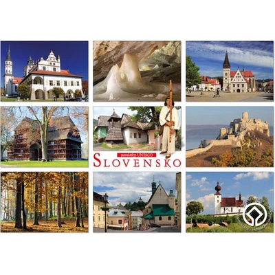 Pohľadnica A6 Slovensko pamiatky UNESCO 02