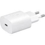 Samsung Захранване за ел. мрежа с технология за бързо зареждане с USB-C изход (бял) - Samsung Power Delivery 3.0 25W Wall Charger EP-TA800EWE (bulk)