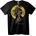 NOONEBRAND Тениска аниме магьосник - M, Black