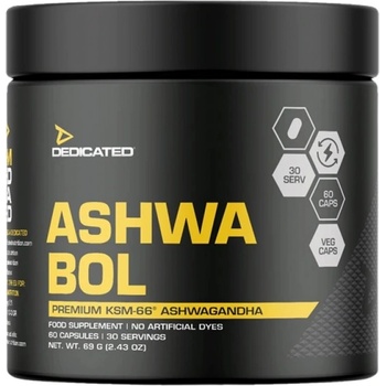 Dedicated Nutrition Ashwa-Bol KSM-66 350 mg [60 капсули]