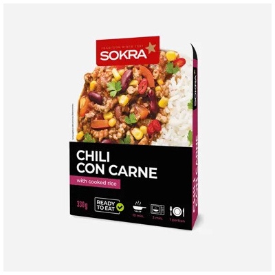 Sokra Chili con carne s varenou ryžou 330 g