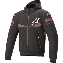 Alpinestars SEKTOR V2 TECH HOODIE 2024 čierno-svetlo červená