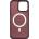 Next One mist shield case MagSafe compatible for iPhone 15 Pro Max | Claret (K-IPH-15PROMAX-MAGSF-MISTCASE-CLRT)