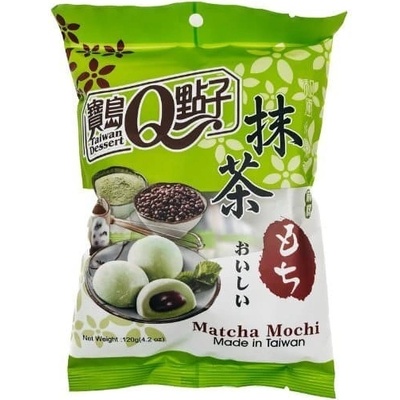 Q Brand Mochi matcha red bean 120 g