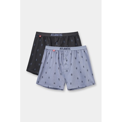 Atlantic 2PACK памучни шорти Lian (2p2MBX086_tre)