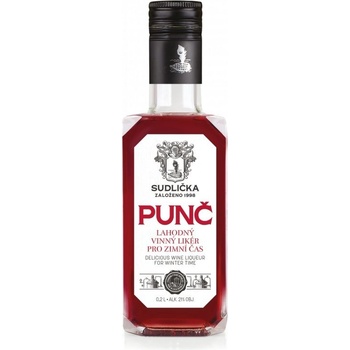 SUDLIČKA punč 21% 0,7 l (holá láhev)