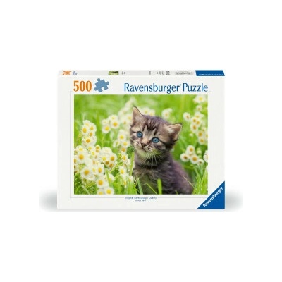 Ravensburger Kätzchen in der Wiese 500 dílků