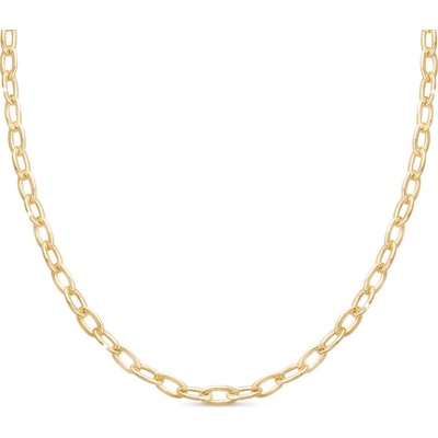 Biju Pozlacený řetízek 14k zlatem, masivní, proplétaný motiv 3002044