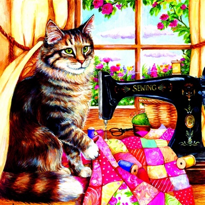 Sunsout The Seamstress 1000 dielov