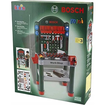 Klein Bosch mini pracovní stůl s příslušenstvím