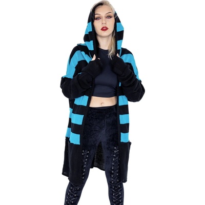 HEARTLESS дамска жилетка heartless - willa - ЧЕРНО/СИНЬО - poi1336