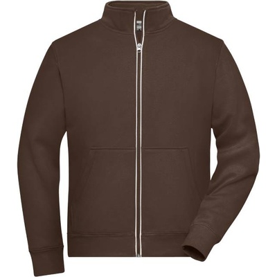 Daiber jn 1810 / Мъжки работен суитчър - кафяв 5xl (02181014515)