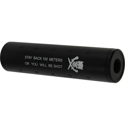 CYMA Stay back 130x30mm černý, závit 14mm L+P závit – Zboží Dáma