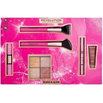 Makeup Revolution London Blush & Glow Gift Set Rozjasňovač 9,6 ml