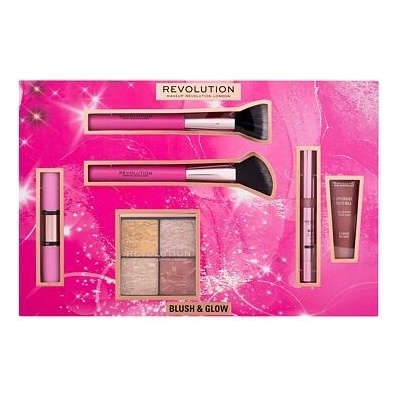 Makeup Revolution London Blush & Glow Gift Set Rozjasňovač 9,6 ml – Zbozi.Blesk.cz