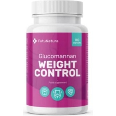 FutuNatura Glucomannan Weight Control - 180 капсули