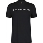 Scott Мъжка тениска Scott No Shortcuts S/S T-shirt - Black (016-9615-0113)