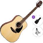 Takamine GLD12E Standard SET Natural Satin Електро-акустична китара Дреднаут