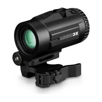 Vortex Micro 3x Magnifier pred kolimátormi