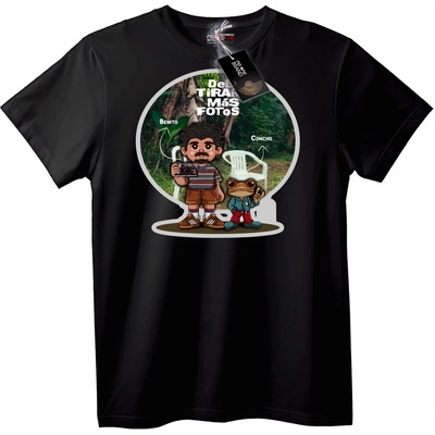 NOONEBRAND Тениска Снимка Приятели - 7XL, White