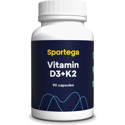 Sportega Vitamin D3+K2 90 kapsúl