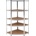 MMS Ъглов метален стелаж MMS - Eko, MDF, 5 х 175 kg, 180 х 70 x 70 x 40 cm (49568)