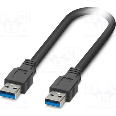 Phoenix Contact 1333157 USB 3.2, USB A vidlice,z obou stran, 3m, černý