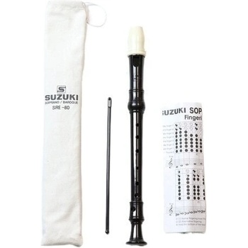 Suzuki Music SRE-80-BK Блок флейта сопрано (SRE-80-BK)