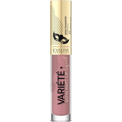 Eveline Cosmetics Variété tekutý rúž s matným finišom 02 Raspberry Cream 4,5 ml