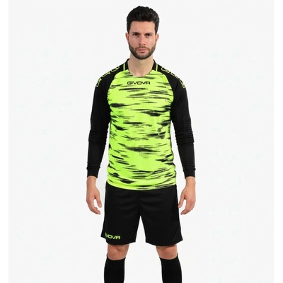 KIT PORTIERE DIFESA GIALLO FLUO/NERO