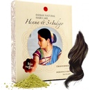Indian Natural Hair Care Henna Indigo tmavo hnedá 200 g