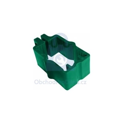 Objímka PVC na sloupky 60x40 mm pro panely PILOFOR zelená, balení 1 ks