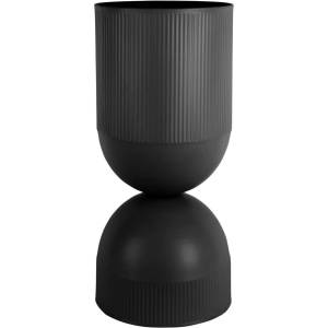Present Time Метално покритие за кашпа ø 25, 5 cm Tonar - PT LIVING (PT4364BK)