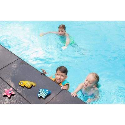 BS Toys potápačské zvieratá 3 kusy modrá/ružová/žltá