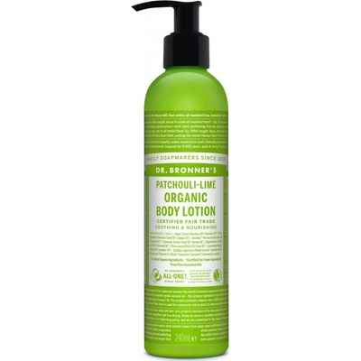 Dr. Bronner´s tělové mléko Patchouli Lime 237 ml