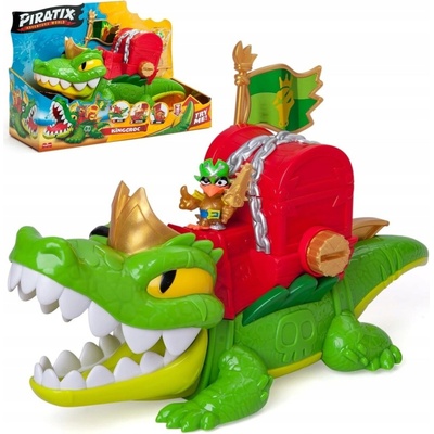 Piratix Crazy Jungle Set Král krokodýlů JawCrush