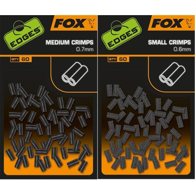 Fox Edges Spojky Small Crimps 0,6mm 60ks – Zboží Dáma