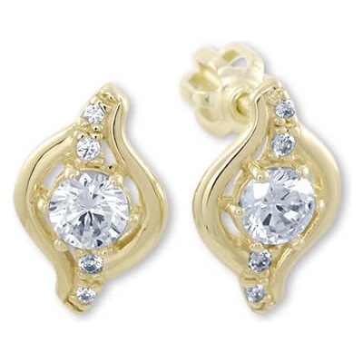 Soliter Trblietavé zlaté náušnice zlata 745 239 001 01083 0000000